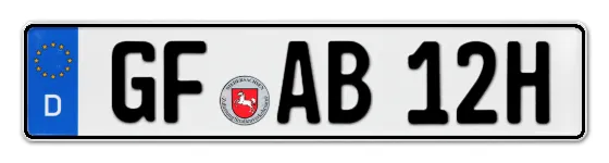 H-Kennzeichen GF online bestellen