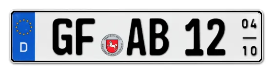 Saisonkennzeichen GF für GiFhorn online bestellen