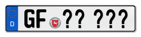 Wunschkennzeichen Gifhorn reservieren