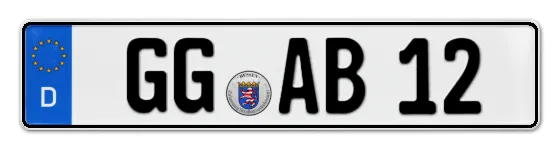 Autokennzeichen Groß-Gerau