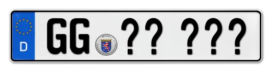 Wunschkennzeichen Gross-gerau reservieren