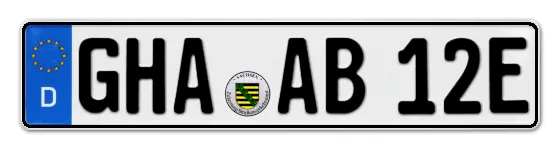 E-Kennzeichen GeitHAin online bestellen