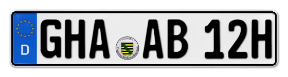 H-Kennzeichen GHA online bestellen