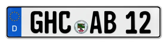 Autokennzeichen GräfenHainiChen