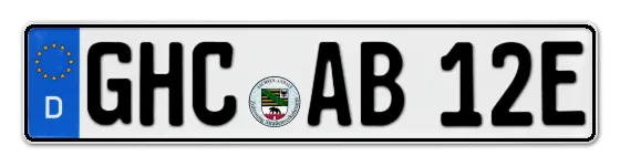 E-Kennzeichen GräfenHainiChen online bestellen