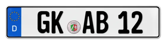 Autokennzeichen GeilenKirchen