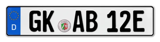 E-Kennzeichen GeilenKirchen online bestellen