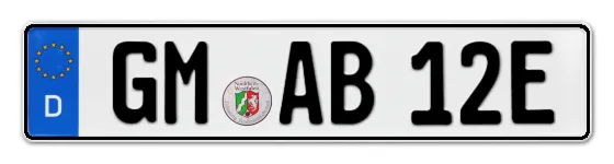 E-Kennzeichen GumMersbach online bestellen