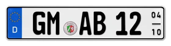 Saisonkennzeichen GumMersbach Saisonkennzeichen GM für GumMersbach online bestellen