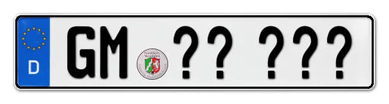 WunschKennzeichen Gummersbach Wunschkennzeichen Gummersbach reservieren