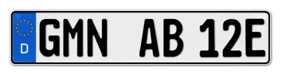 E-Kennzeichen GrimMeN online bestellen