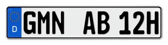 H-Kennzeichen GMN online bestellen