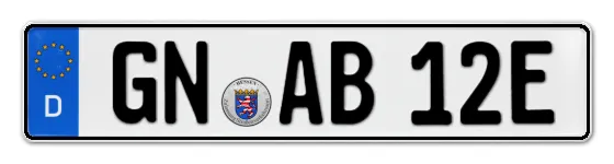 E-Kennzeichen GelnhauseN online bestellen