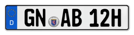 H-Kennzeichen GN online bestellen
