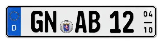 Saisonkennzeichen GN für GelnhauseN online bestellen