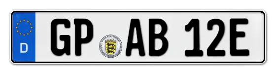 E-Kennzeichen GöpPingen online bestellen