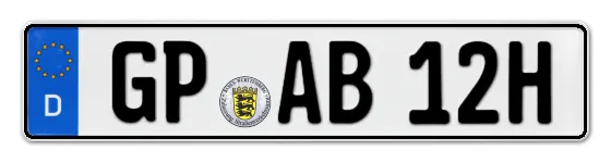H-Kennzeichen GP online bestellen