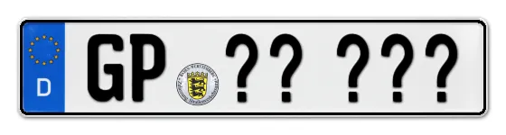Wunschkennzeichen Göppingen reservieren