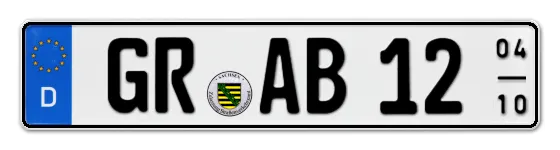 Saisonkennzeichen GR für GöRlitz online bestellen