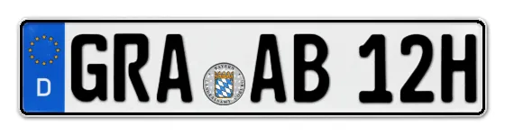 H-Kennzeichen GRA als Wunschkennzeichen online bestellen