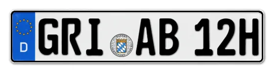 H-Kennzeichen GRI online bestellen