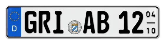 Saisonkennzeichen GRI für GRIesbach online bestellen