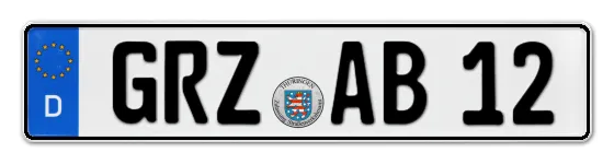 Kennzeichen GReiZ bestellen