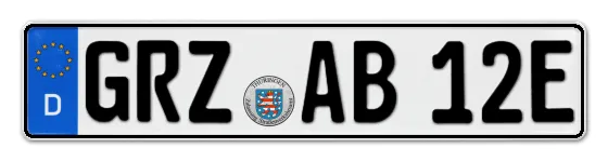 E-Kennzeichen GReiZ als Wunschkennzeichen online reservieren