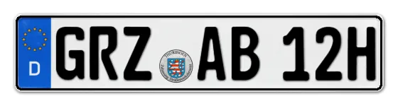 H-Kennzeichen GRZ als Wunschkennzeichen online bestellen