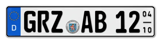 Saisonkennzeichen GRZ für GReiZ als Wunschkennzeichen online bestellen