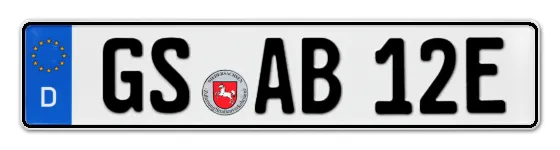 E-Kennzeichen GoSlar online bestellen