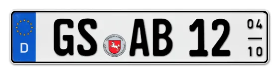 Saisonkennzeichen GoSlar Saisonkennzeichen GS für GoSlar online bestellen