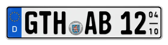 Saisonkennzeichen GoTHa als Wunschkennzeichen Saisonkennzeichen GTH für GoTHa als Wunschkennzeichen online bestellen