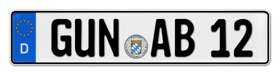 Autokennzeichen GUNzenhausen