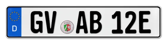 E-Kennzeichen GreVenbroich online bestellen