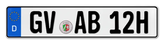 H-Kennzeichen GV online bestellen