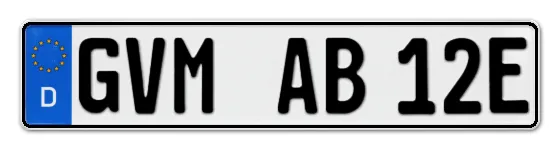 E-Kennzeichen GreVesMühlen online bestellen