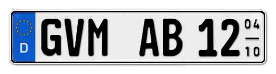 Saisonkennzeichen GVM für GreVesMühlen online bestellen