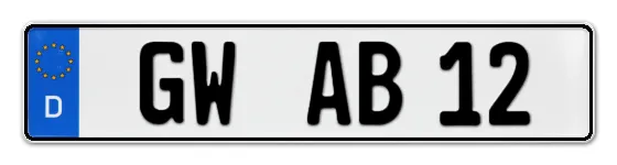 Autokennzeichen GreifsWald