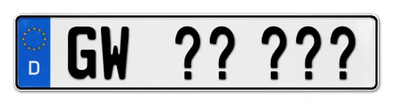 Wunschkennzeichen Greifswald reservieren