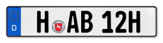 H-Kennzeichen H online bestellen
