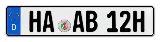 H-Kennzeichen HA online bestellen