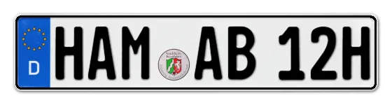 H-Kennzeichen HAM online bestellen