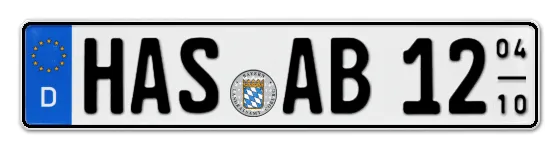 Saisonkennzeichen HAS für HASsfurt online bestellen