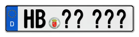 Wunschkennzeichen Hansestadt-bremen reservieren