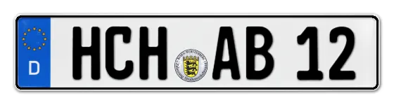Autokennzeichen HeCHingen