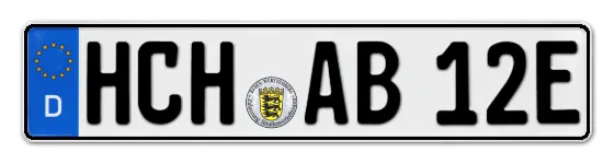 E-Kennzeichen HeCHingen online bestellen