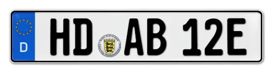 E-Kennzeichen HeiDelberg online bestellen