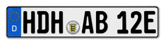 E-Kennzeichen HeiDenHeim online bestellen