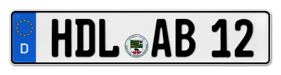Autokennzeichen HalDensLeben